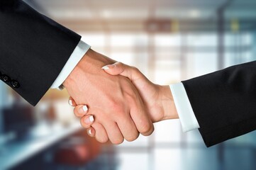 Business people handshake for recruitment in office