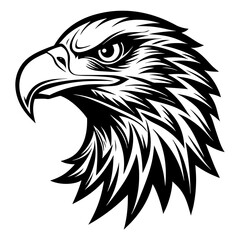 eagle head vector
