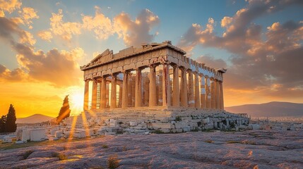 Obraz premium The sky is cloudy