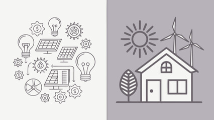 Sustainable Energy Solutions Harnessing Solar Power and Wind Turbines for a Greener Future