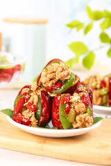 Xinjiang Red Dates Stuffed with Walnuts - Traditional Chinese Dried Fruits and Nuts Snack