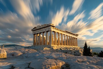 Obraz premium A very cloudy sky