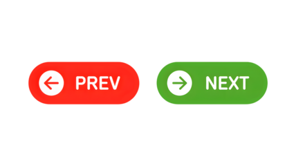 Navigate forward, or go back with these simple, intuitive buttons