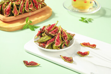 Dried Fig Slices from Shandong Province China - Healthy Snack Food Supply from Yantai Weihai Region