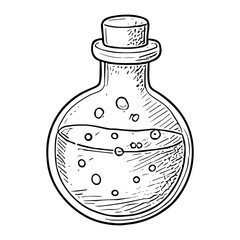 Round Laboratory Flask
