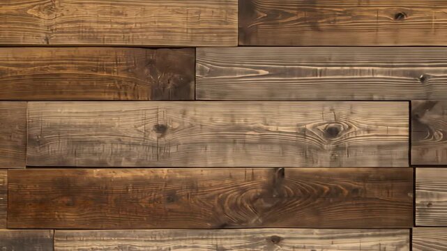 Rustic wood paneling texture creates a warm inviting background video