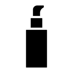 Foundation Bottle Vector Glyph Icon Design