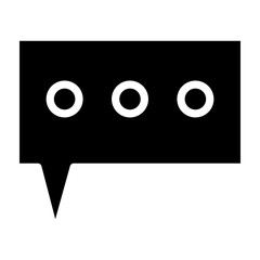 Bubble Mailer Vector Glyph Icon Design