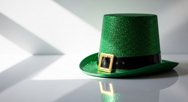 St patricks day green hat lucky shamrock irish celebration festive holiday tradition party