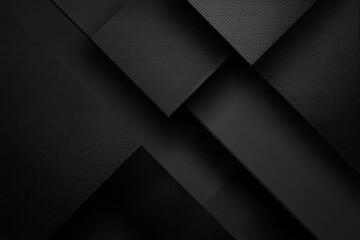 black background with geometric shapes, high contrast, and dark tones. a minimalist design perfect for elegant backgrounds or as wallpaper.