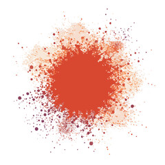 Obraz premium Fine Dot Ink Splatter Vector