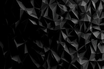 black background with geometric shapes, high contrast, and dark tones. a minimalist design perfect for elegant backgrounds or as wallpaper.