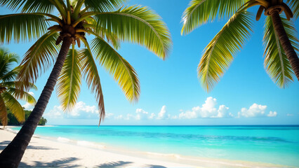 Fototapeta premium Gentle Breeze on a Mexican Shore