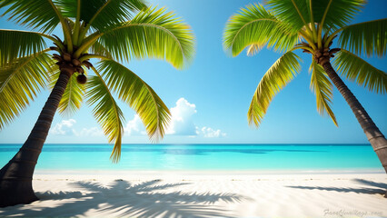 Fototapeta premium Gentle Breeze on a Mexican Shore