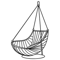 Hanging hammock chair