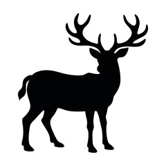 Deer Silhouette Graphic Design