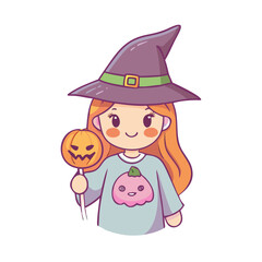 mother and daughter in halloween