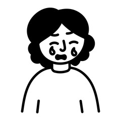 A doodle style icon showing a pencil jar