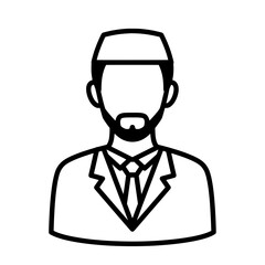 Male doctor with stethoscope and dental mask