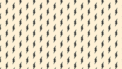 Electric thunder vector pattern design
