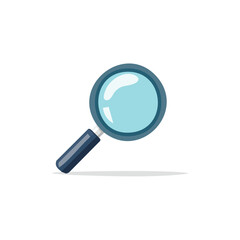 Modern Magnifying Glass Search Icon