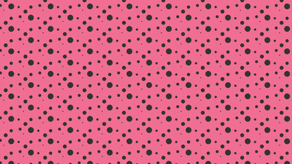 Polka vector pattern multicoloured