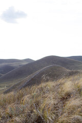 Obraz premium Karamuruntau mountain range landscape