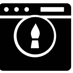 Web icon, graph icon