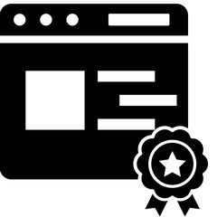 vector illustration of a black and white stamp