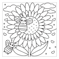 Flowers Coloring Pages – Fun and Easy Printable Flower Designs for All Ages