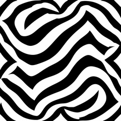 zebra skin seamless pattern