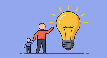 Icon vector illustration mentoring and Training