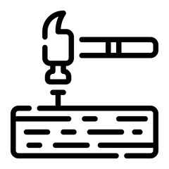 Wooden Utensils Vector Icon