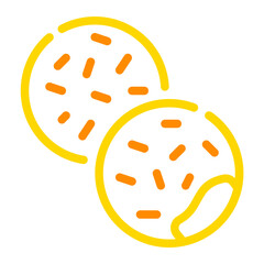 Klepon Traditional Indonesian Snack Icon