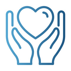 Volunteer concept illustration for people and community