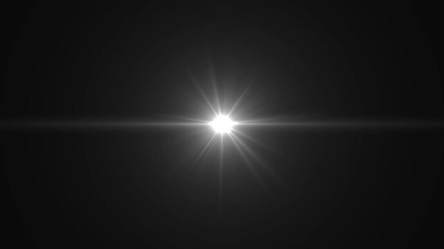 Flowing lens Flying through space and optical light lens