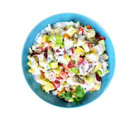 russian veg and fruits mix salad