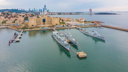 Obraz premium Grand Coastline Scenery Photography of Qingdao in Shandong China