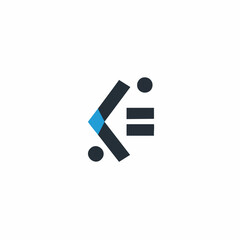 A sleek minimalist 2D flat vector icon of a mathematical operator, featuring clean geometric shapes and a solid color, isolated on a bright white background, highlighting simplicity.