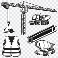 3D Engineering Icon | Infrastructure Tools, Construction & Workwear Symbol