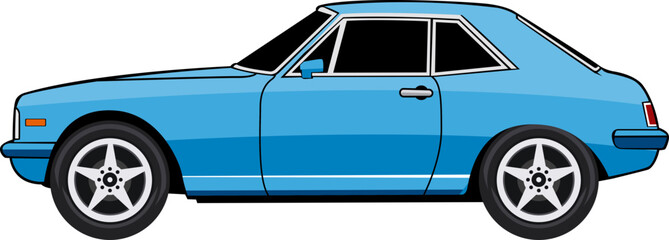 old model vintage unique car vector transparent 