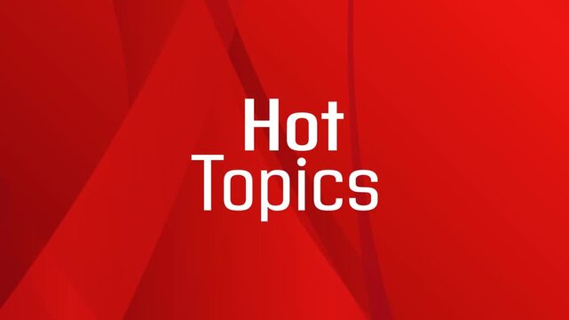 Hot Topics sign 