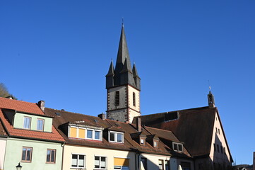 Obraz premium Stadtpfarrkirche St. Peter und Paul in Gemünden am Main