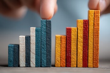 Wooden Blocks Growth