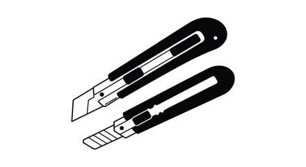 utility knives for cutting and trimming various materials precisely