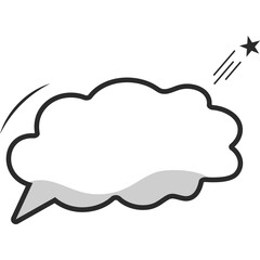 Comic Speech Bubble