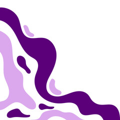Obraz premium Abstract Organic Shape Graphic