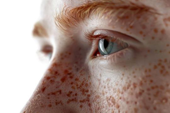 close up of a man face - Powered by Adobe