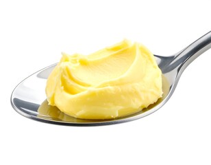 Butter on spoon