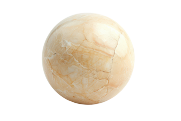 Circular Ball isolated on white background